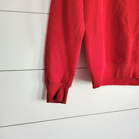 Vintage Pepsi Cola Sweatshirt Red 90s Graphic Crewneck Retro Logo Pullover SMALL - Picture 2 of 8